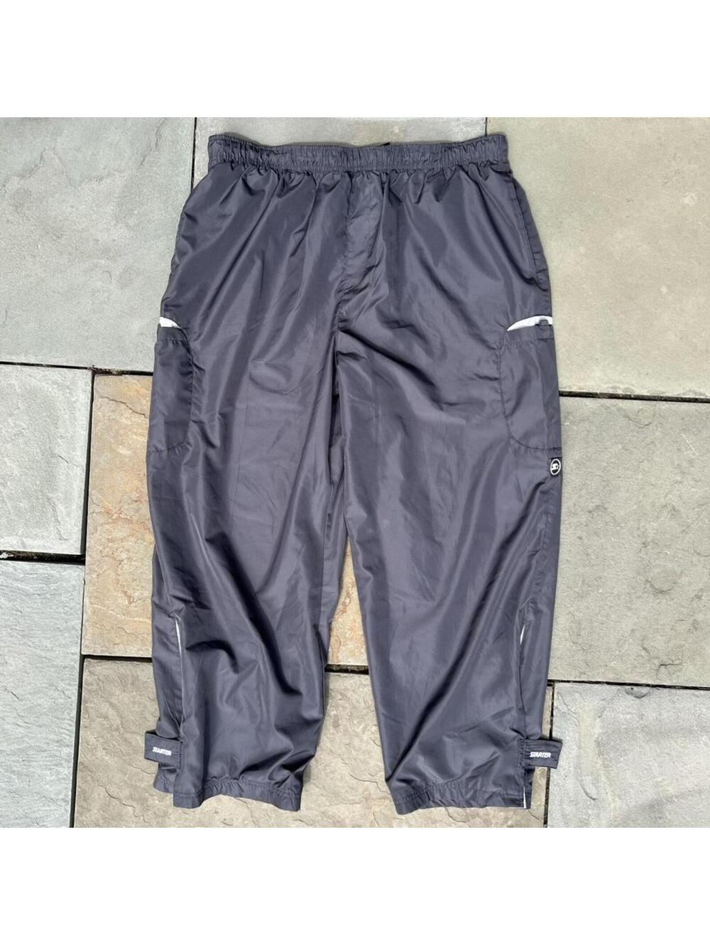 Starter Grey Cargo Track Pants